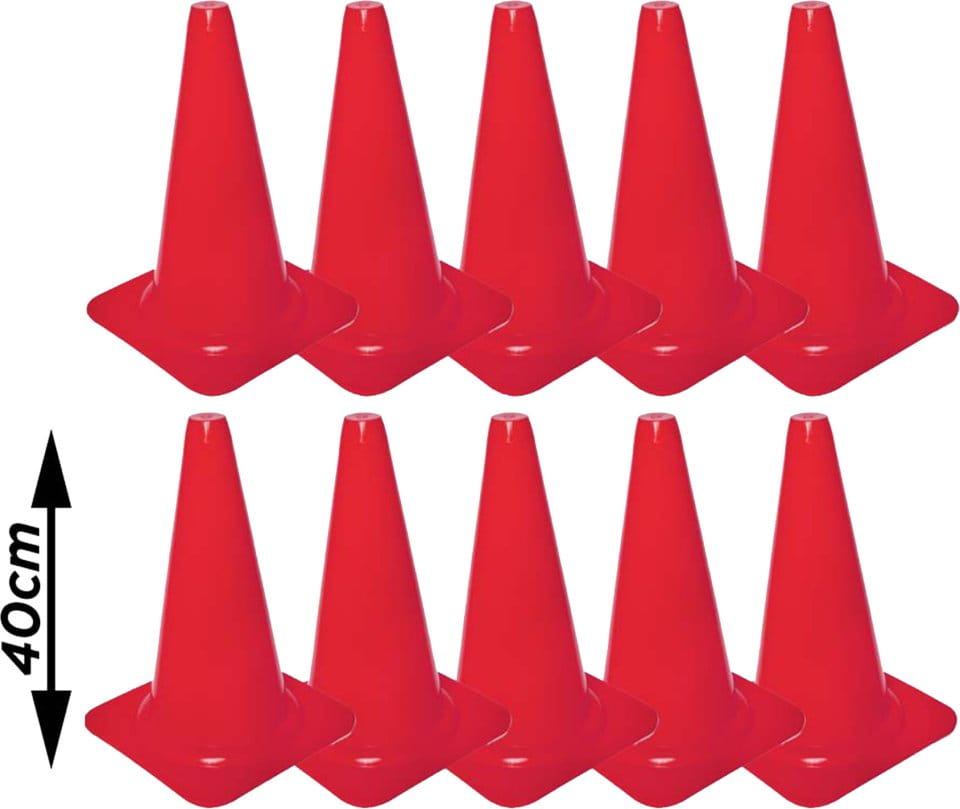 Trainings pionnen Cawila marking cone L 10er Set 40cm