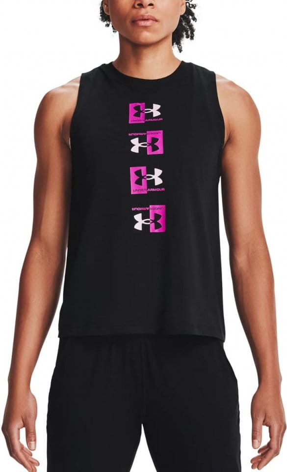 Tanktop Under Armour Live UA Repeat Muscle Tank-BLK