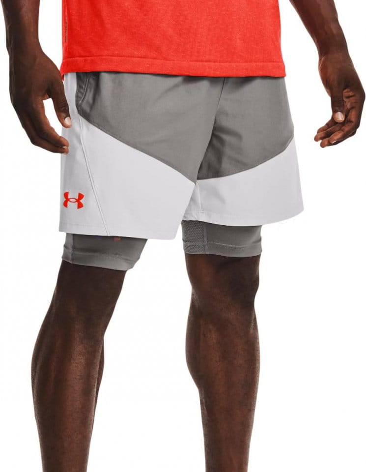 Korte broeken Under Armour UA Knit Woven Hybrid Shorts-GRY