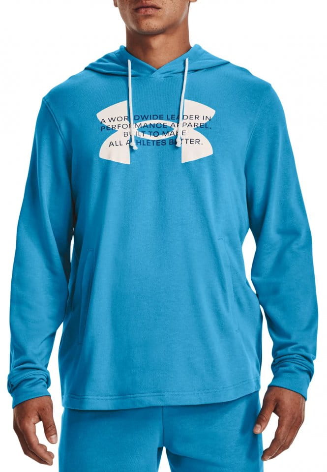 Sweatshirt met capuchon Under Armour UA Rival Terry Logo Hoodie-BLU