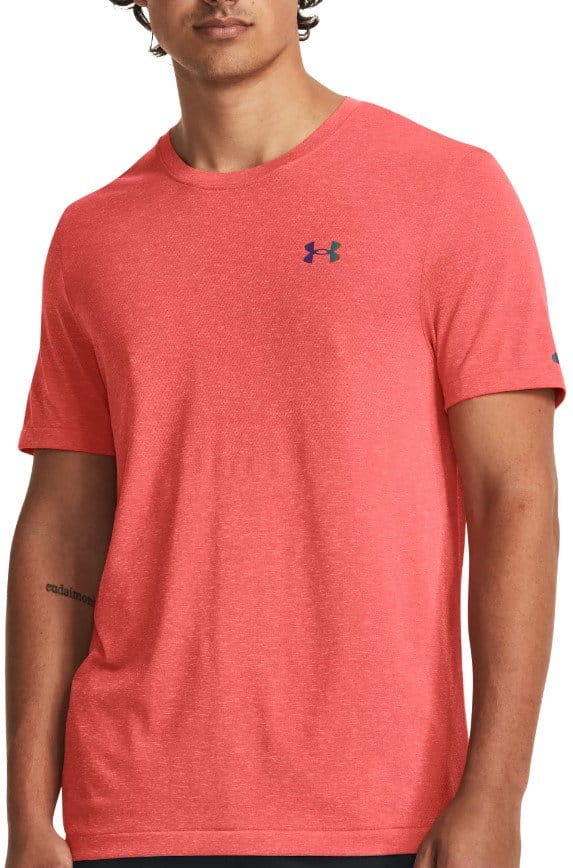 T-shirt Under Armour UA Rush Seamless Legacy SS-RED