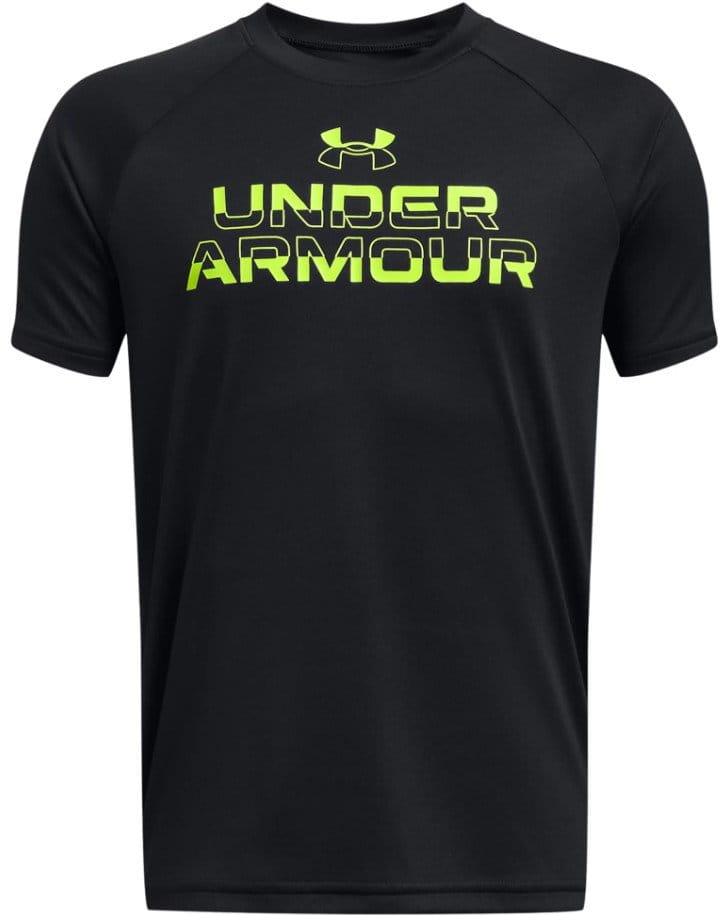 T-shirt Under Armour UA Tech Split Wordmark SS-BLK
