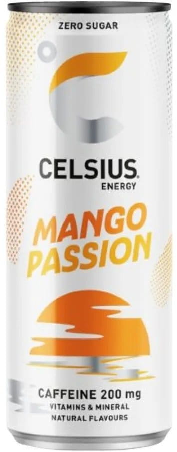 Celsius drink energy drink 355ml mango