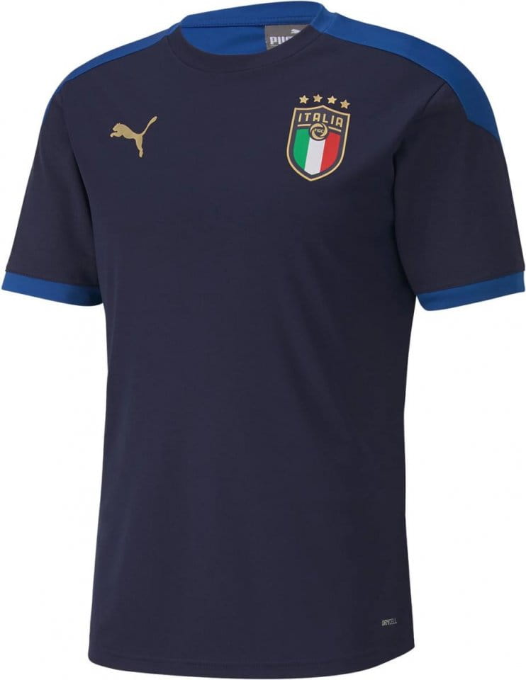 T-shirt Puma FIGC Training Jersey Peacoat-Team Power