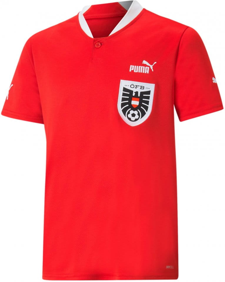 Shirt Puma ÖFB Home Jersey Replica Jr 2022/23