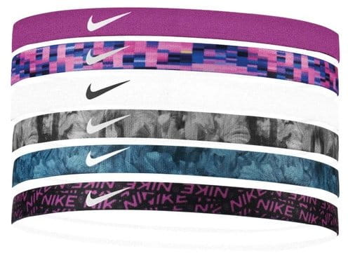 Hoofdband Nike Headbands 6 PK Printed