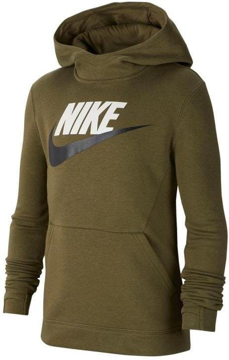 Sweatshirt met capuchon Nike B NSW PO HOODIE CLUB FLC HBR