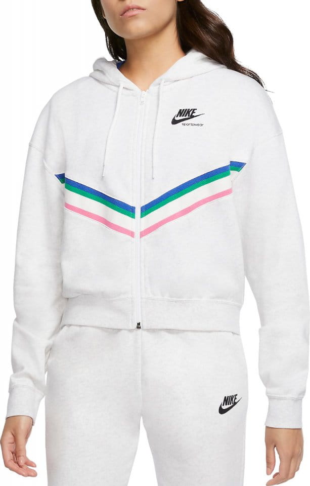 Sweatshirt met capuchon Nike W NSW HRTG FZ FLC