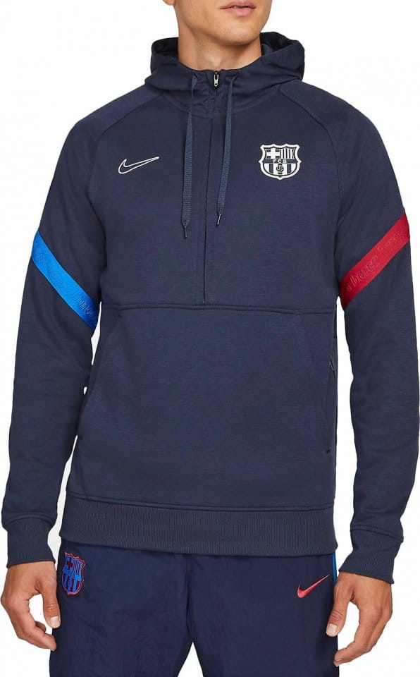Sweatshirt met capuchon Nike FCB M NK TRAVEL FLC HOODIE HZ 2021/22