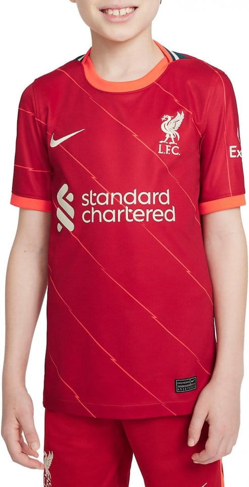 Shirt Nike Liverpool FC 2021/22 Stadium Home Big Kids Soccer Jersey