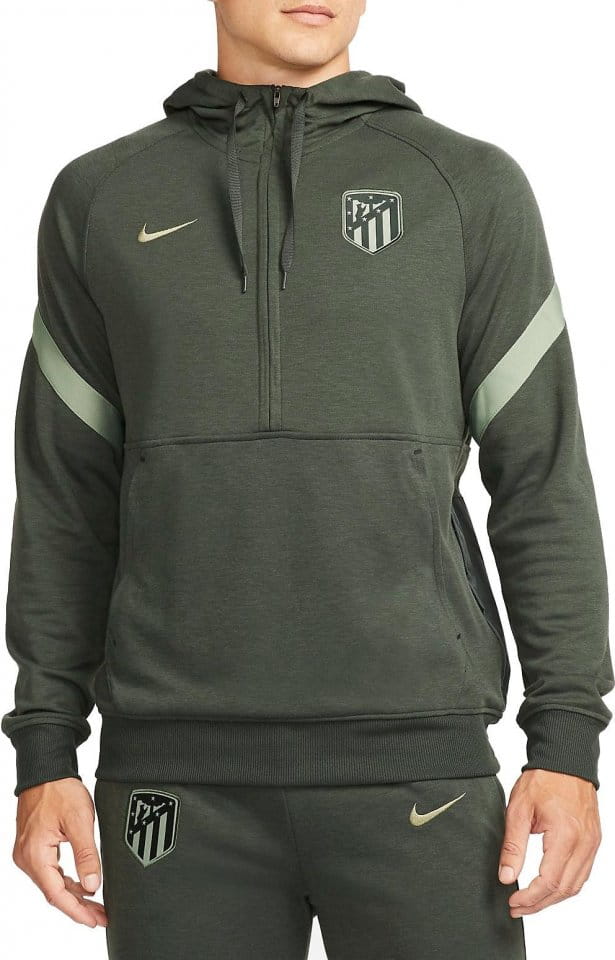 Sweatshirt met capuchon Nike Men's 1/2-Zip Atletico Madrid Fleece Football Hoodie