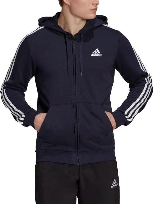 Sweatshirt met capuchon adidas Sportswear M 3S FT FZ HD