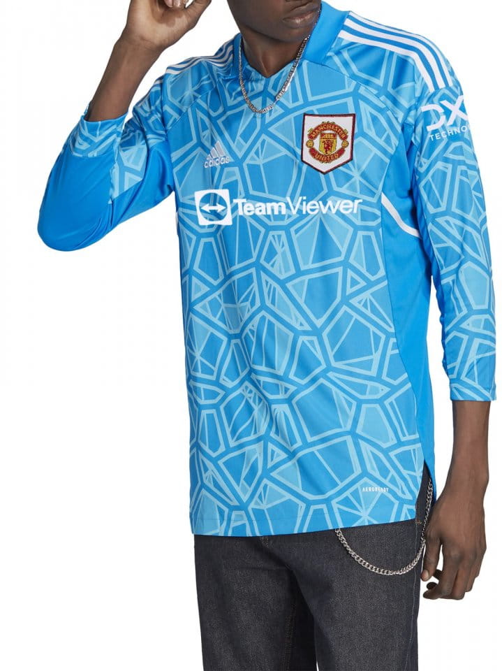 Shirt met lange mouwen adidas MUFC H GK JSY L 2022/23
