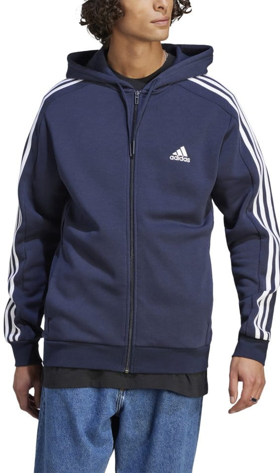 Sweatshirt met capuchon adidas Sportswear M 3S FL FZ HD