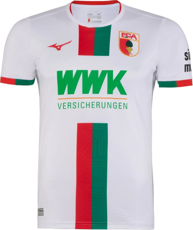 Shirt Mizuno FC Augsburg Jersey Home 2023/24
